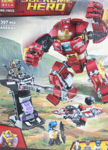 Конструктор Super Heroes «Бой Халкбастера»