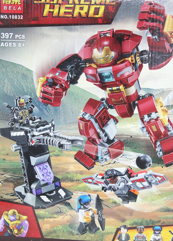 Конструктор Super Heroes «Бой Халкбастера»