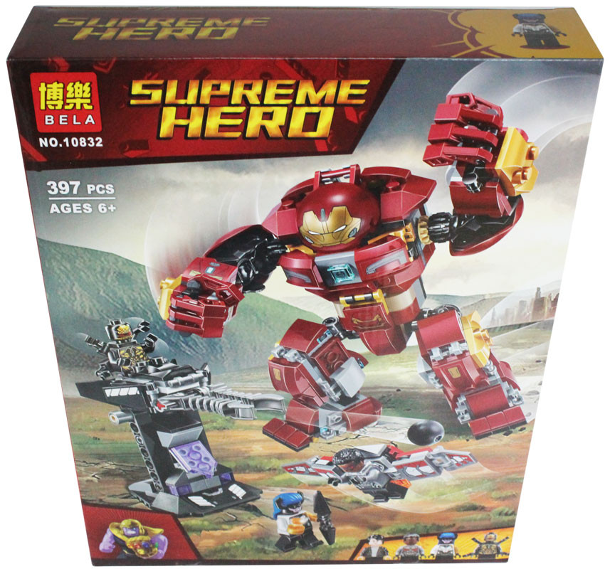 Конструктор Super Heroes «Бой Халкбастера»