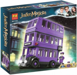 Конструктор Justice Magician Гарри Поттер «Гарри Поттер: Автобус Ночной рыцарь» 11342 Lari