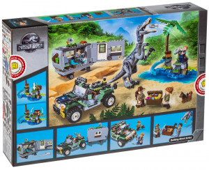 Конструктор Dinosaur World Динозавры Мир Юрского периода «Поединок с бариониксом: Охота за сокровищами»