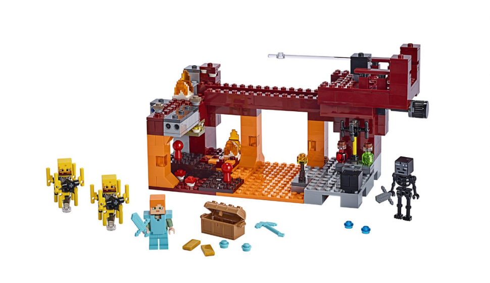 Конструктор Майнкрафт «Мост Джиннов-ифритов»