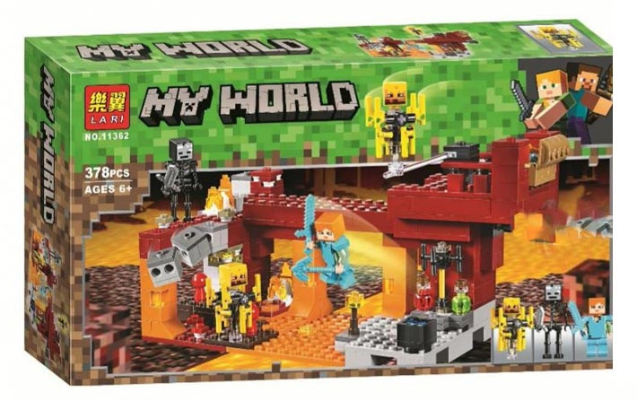 Конструктор Майнкрафт «Мост Джиннов-ифритов»