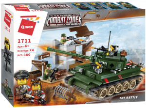 Конструктор Combat Zones «Танковое контрнаступление» Qman