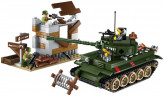 Конструктор Combat Zones «Танковое контрнаступление» Qman