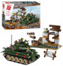Конструктор Combat Zones «Танковое контрнаступление» Qman