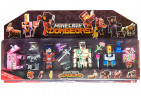 Набор 6 фигурок и аксессуаров Майнкрафт Данженс в блистерной упаковке №4