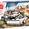 Конструктор Thunder Mission «Танковая миссия на горной дороге» Qman