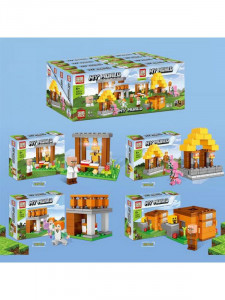 Конструктор Майнкрафт «Домики 4 в 1»