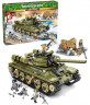Конструктор Sembo Block «Советский танк Т-34»