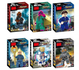 Набор 6 фигурок Super Heroes «Супергерои»