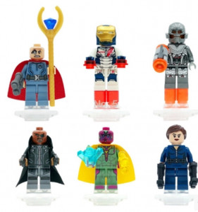 Набор 6 фигурок Super Heroes «Супергерои»