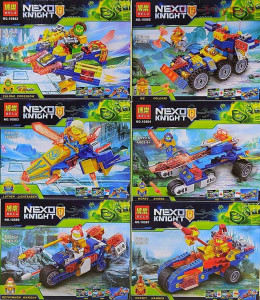 Набор 6 конструкторов Nexo Knights Нексо Найтс «Транспорт»