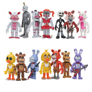 Набор 14 фигурок 5 ночей Фредди, 12—14 см