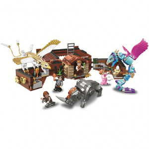 Конструктор Justice Magician Гарри Поттер «Чемодан Ньюта Саламандера»