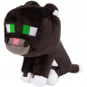 Мягкая игрушка плюшевый Дымчатый Кот Майнкрафт Tuxedo Cat, 18 см