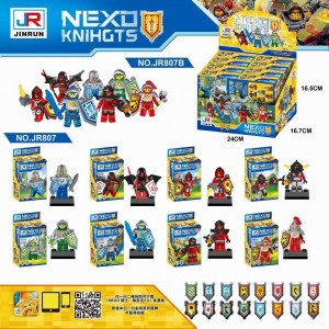 Набор 8 конструкторов Nexo Knights Нексо Найтс «Рыцари в доспехах» JR807