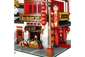 Конструктор XINGBAO MOC «Китайский магазин шёлка»