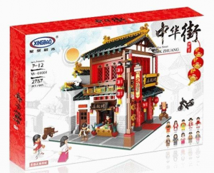Конструктор XINGBAO MOC «Китайский магазин шёлка»