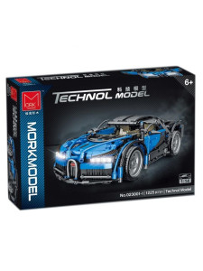 Конструктор MORK &amp;quot;Bugatti Chiron синий&amp;quot;