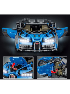 Конструктор MORK &amp;quot;Bugatti Chiron синий&amp;quot;