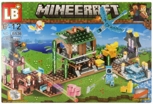 Конструктор Майнкрафт My World Minecraft «Защитники»