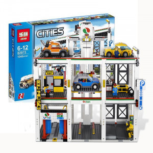 Конструктор Сити Cities «Городской Двухуровневый Гараж»