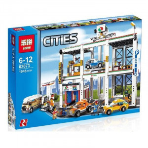 Конструктор Сити Cities «Городской Двухуровневый Гараж»