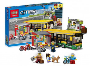 Конструктор Сити Cities «Автобусная остановка» (40021)