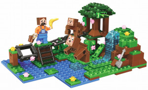 Конструктор Minecraft My World Майнкрафт «Остров обезьян»