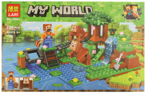 Конструктор Minecraft My World Майнкрафт «Остров обезьян»