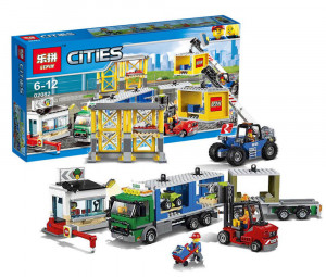 Конструктор Сити Cities «Грузовой терминал»