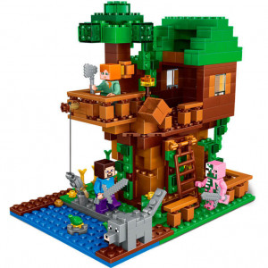 Конструктор Майнкрафт «Домик у реки»