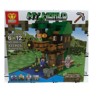 Конструктор Майнкрафт «Домик у реки»