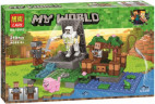 Конструктор Майнкрафт My World Minecraft «Голем на ферме»