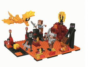 Конструктор Майнкрафт My World Minecraft «Нападение на шахтеров»