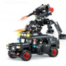 Конструктор Swat Corps Полиция «Хаммер-внедорожник и робот-защитник»