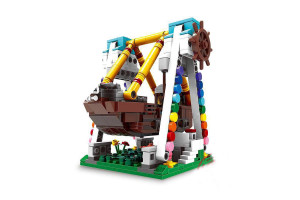 Конструктор «Парк Развлечений: Пиратская Лодка»