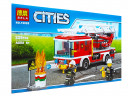Конструктор Сити Cities «Пожарный автомобиль с лестницей»