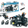 Конструктор Swat Corps Полиция «Команда быстрого реагирования: фургон и вертолёт»