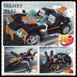 Конструктор Креатор «Автомобиль-трансформер»