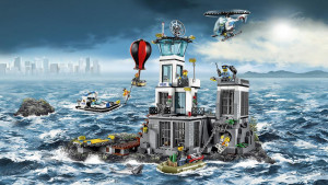 Конструктор Сити Cities «Остров-тюрьма»