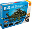 Конструктор Sembo Block "Вертолет Z-20" 1880 дет. на аккумукляторе
