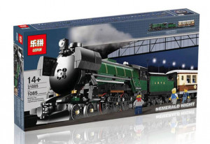 Конструктор Поезд «Изумрудная ночь — ночной экспресс»