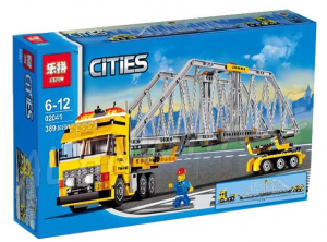 Конструктор Сити Cities «Тяжёлый тягач»