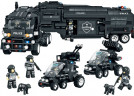 Конструктор Swat Corp Полиция «Грузовик спецназа и турбомобили»
