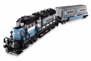 Конструктор Поезд «Грузовой Поезд Маерск»