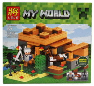 Конструктор Minecraft My World Майнкрафт «Конюшня»