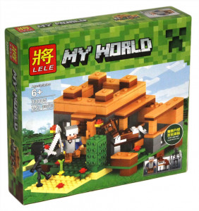 Конструктор Minecraft My World Майнкрафт «Конюшня»