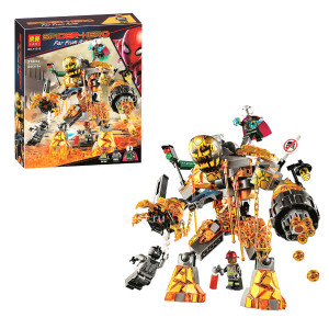 Конструктор Spider-hero «Битва с расплавленным человеком»